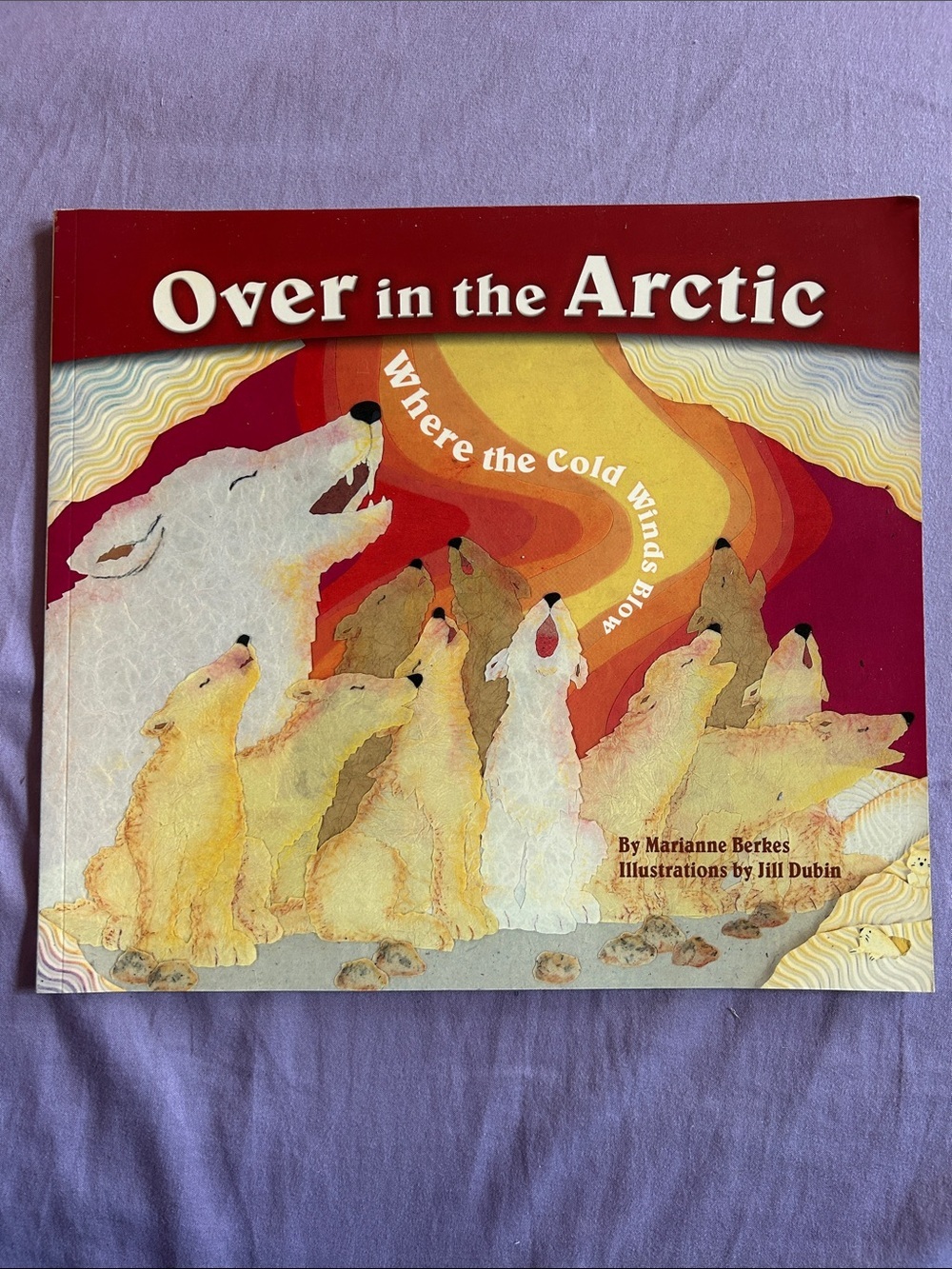 Over in the Arctic Children’s Picture Book - Yellow & Red Cover, Marianne Berkes